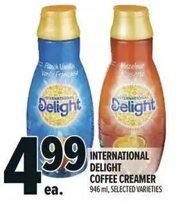 Metro International delight coffee creamer offer
