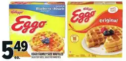 Metro Eggo family size waffles offer