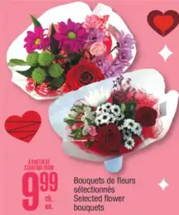 Jean Coutu Selected flower bouquets offer