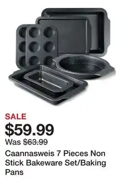 Wayfair Caannasweis 7 Pieces Non Stick Bakeware Set/Baking Pans offer
