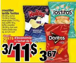 Super C Croustilles Tortilla Tostitos offer