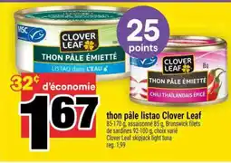 Super C Thon Pâle Listao Clover Leaf offer