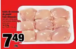 Super C hauts de cuisses de poulet frais désossés offer