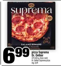 Super C PIZZA SUPREMA DR. OETKER offer