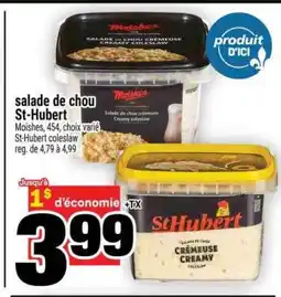 Super C salade de chou St-Hubert offer