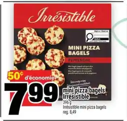 Super C Mini pizza bagels Irresistible offer