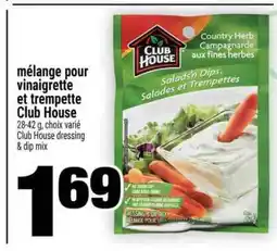 Super C mélange pour vinaigrette et trempette Club House offer