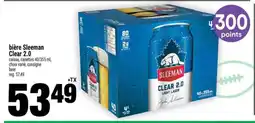 Super C BIÈRE SLEEMAN CLEAR 2.0 offer