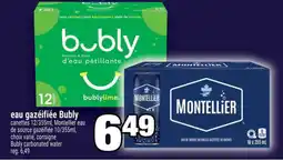 Super C eau gazéifiée Bubly offer