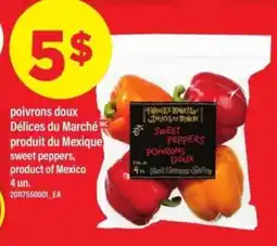 Maxi POIVRONS DOUX DÉLICES DU MARCHÉ offer