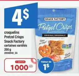 Maxi Pretzel Crisps Snack Factory offer