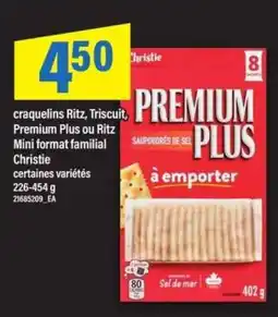 Maxi Craquelins Ritz, Triscuit, Premium Plus ou Ritz Mini offer