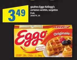 Maxi gaufres Eggo Kellogg's offer