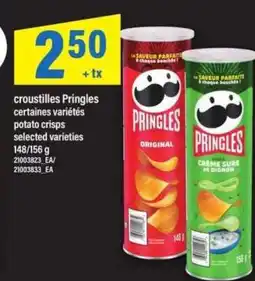 Maxi CROUSTILLES PRINGLES offer