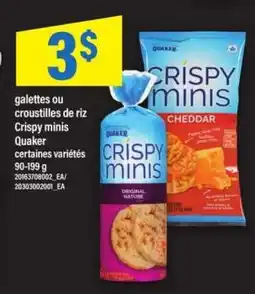 Maxi CRISPY MINIS QUAKER offer