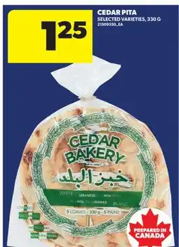 Real Canadian Superstore CEDAR PITA offer