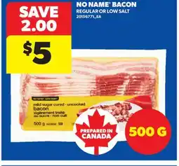 Real Canadian Superstore NO NAME BACON offer