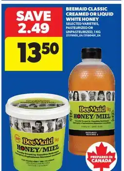 Real Canadian Superstore BEEMAID CLASSIC CREAMED OR LIQUID WHITE HONEY offer