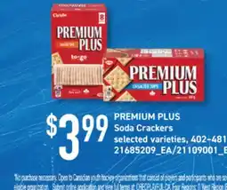 Real Canadian Superstore PREMIUM PLUS SODA CRACKERS offer
