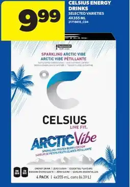 Real Canadian Superstore CELSIUS ENERGY DRINKS offer