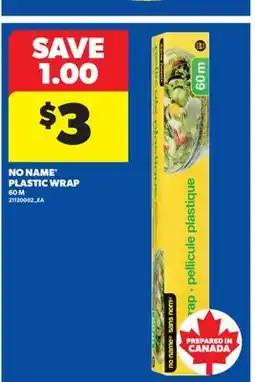 Real Canadian Superstore NO NAME PLASTIC WRAP, 60 M offer