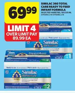 Real Canadian Superstore SIMILAC 360 TOTAL CARE READY TO FEED INFANT FORMULA offer