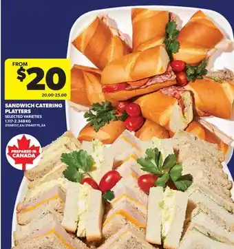 Real Canadian Superstore SANDWICH CATERING PLATTERS offer