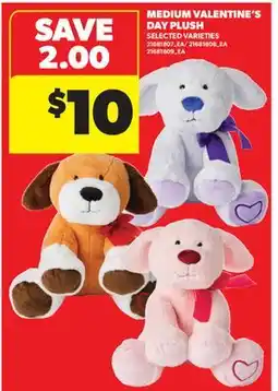 Real Canadian Superstore MEDIUM VALENTINE'S DAY PLUSH offer