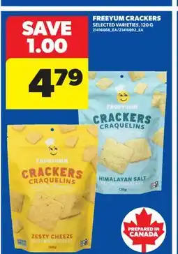 Real Canadian Superstore FREEYUM CRACKERS offer