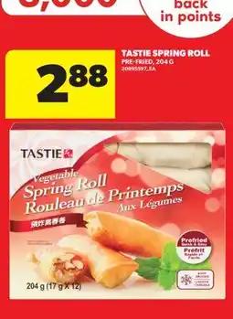 Real Canadian Superstore TASTIE SPRING ROLL offer