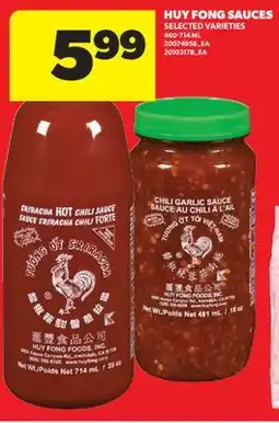 Real Canadian Superstore HUY FONG SAUCES offer