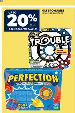 Real Canadian Superstore HASBRO GAMES offer
