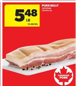 Real Canadian Superstore PORK BELLY offer