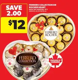 Real Canadian Superstore FERRERO COLLECTION OR ROCHER HEART, 16'S offer