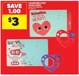 Real Canadian Superstore VALENTINE'S DAY PACK CARDS offer