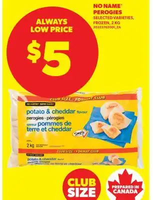 Real Canadian Superstore NO NAME PEROGIES offer