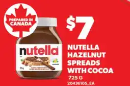 Real Canadian Superstore NUTELLA HAZELNUT SPREADS WITH COCOA offer