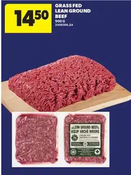 Real Canadian Superstore GRASS FED LEAN GROUND BEEF offer