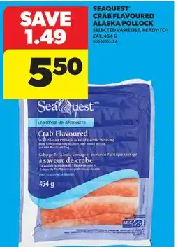 Real Canadian Superstore SEAQUEST CRAB FLAVOURED ALASKA POLLOCK offer