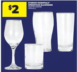 Real Canadian Superstore EVERDAY ESSENTIALS OPENSTOCK GLASSWARE offer
