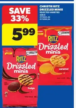 Real Canadian Superstore CHRISTIE RITZ DRIZZLED MINIS offer