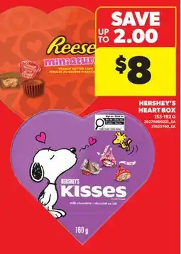 Real Canadian Superstore HERSHEY'S HEART BOX offer