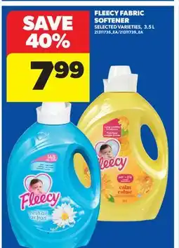 Real Canadian Superstore FLEECY FABRIC SOFTENER offer