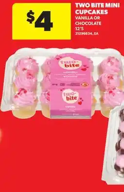 Real Canadian Superstore TWO BITE MINI CUPCAKES, 12'S offer