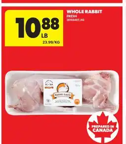 Real Canadian Superstore WHOLE RABBIT offer