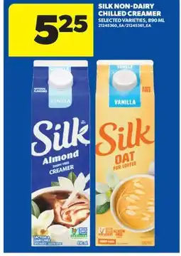 Real Canadian Superstore SILK NON-DAIRY CHILLED CREAMER offer