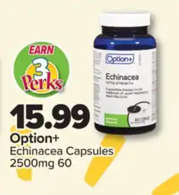 PharmaChoice Option+ Echinacea Capsules offer