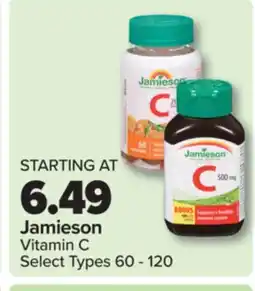 PharmaChoice Jamieson Vitamin C offer