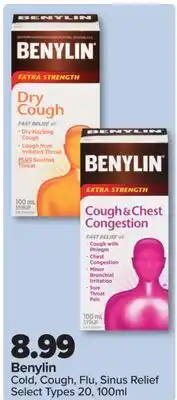 PharmaChoice Benylin Cold, Cough, Flu, Sinus Relief offer