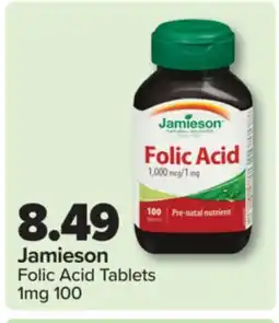 PharmaChoice Jamieson Folic Acid Tablets offer